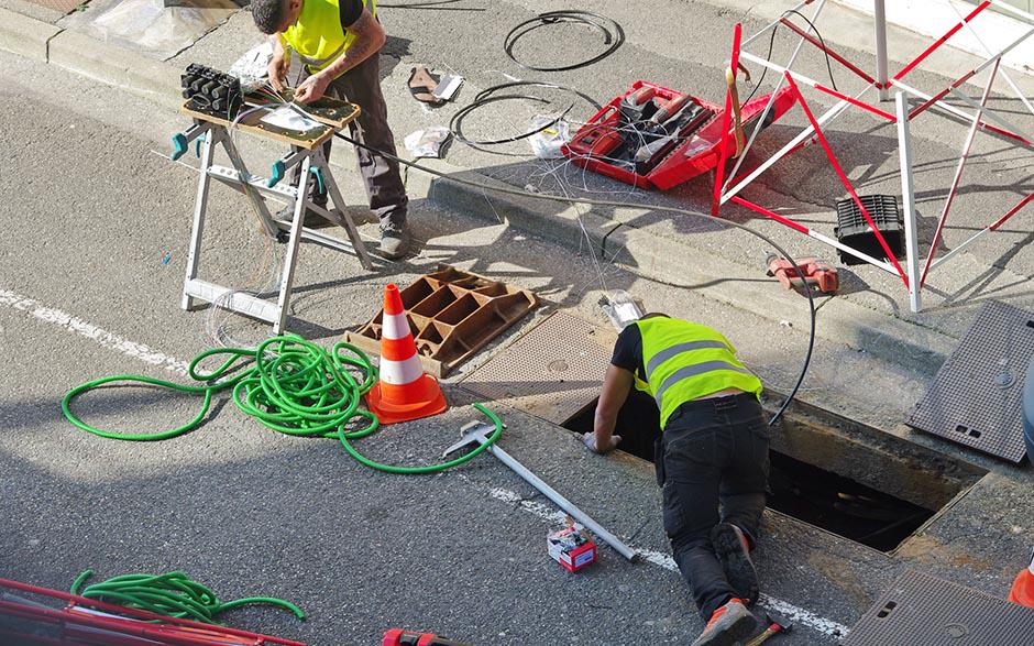 travaux assainissement Saint-Gervais